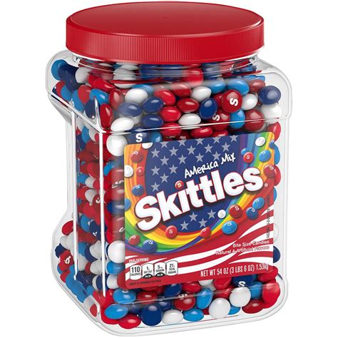 Types of Red White and Blue Candy